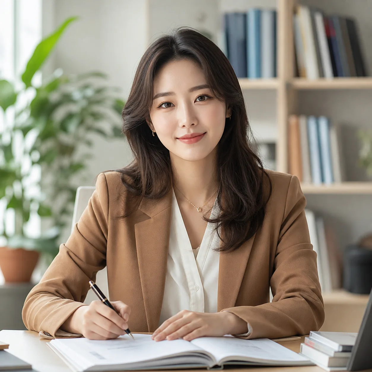 파주시 학습 안내를 위한 일대일 수업 연출 이미지